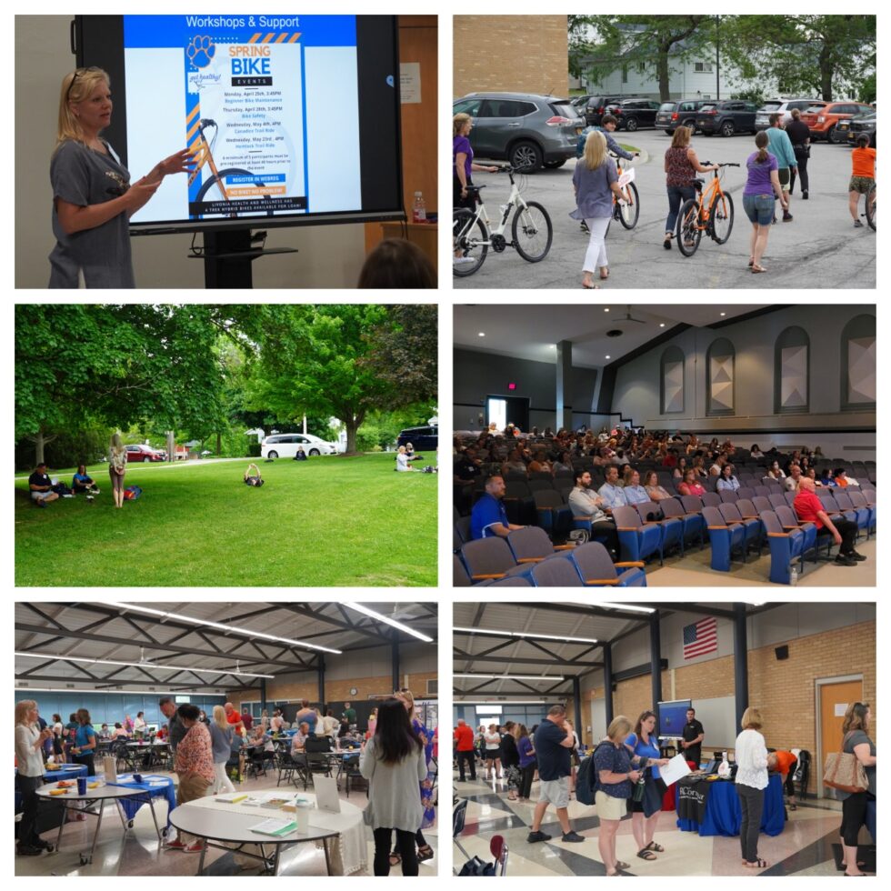 Workshops, outdoor activities, and community gatherings.